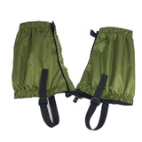 Maxbell Outdoor Waterproof Ankle Walking Gaiters Boots Snow Leg Guard Army Green