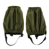 Maxbell Outdoor Waterproof Ankle Walking Gaiters Boots Snow Leg Guard Army Green
