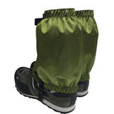 Maxbell Outdoor Waterproof Ankle Walking Gaiters Boots Snow Leg Guard Army Green