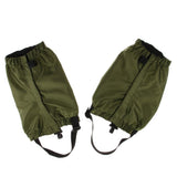 Maxbell Outdoor Waterproof Ankle Walking Gaiters Boots Snow Leg Guard Army Green