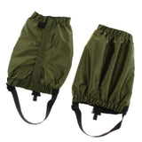Maxbell Outdoor Waterproof Ankle Walking Gaiters Boots Snow Leg Guard Army Green