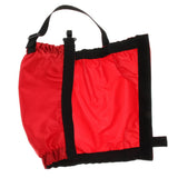 Maxbell Outdoor Waterproof Ankle Walking Gaiters Boots Snow Leg Guard Red