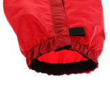 Maxbell Outdoor Waterproof Ankle Walking Gaiters Boots Snow Leg Guard Red