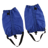 Maxbell Outdoor Waterproof Ankle Walking Gaiters Boots Snow Leg Guard Blue