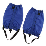 Maxbell Outdoor Waterproof Ankle Walking Gaiters Boots Snow Leg Guard Blue