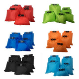 Maxbell 5 Sizes Set Waterproof Dry Bag Sack Storage Camping Rafting Kayaking Red
