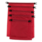 Maxbell 5 Sizes Set Waterproof Dry Bag Sack Storage Camping Rafting Kayaking Red