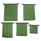 Maxbell 5 Sizes Set Waterproof Dry Bag Sack Storage Camping Rafting Kayaking Army Green