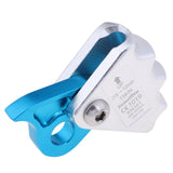 Maxbell 15KN Outdoor Climbing Mountaineering Rope Grab Protecta For 9mm-12mm Rope Blue