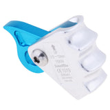 Maxbell 15KN Outdoor Climbing Mountaineering Rope Grab Protecta For 9mm-12mm Rope Blue