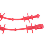 Maxbell Bow String Waterproof Silencers Reduce String Noise Vibration Shock Absorber Red