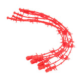 Maxbell Bow String Waterproof Silencers Reduce String Noise Vibration Shock Absorber Red