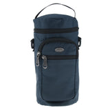 Maxbell Water Bottle Holder Carrier with 3 Pockets and Adjustable Shoulder Strap Royal Blue
