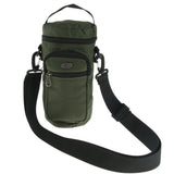 Maxbell Water Bottle Holder Carrier with 3 Pockets and Adjustable Shoulder Strap Army Green