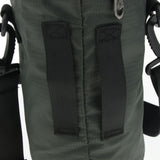 Maxbell Water Bottle Holder Carrier with 3 Pockets and Adjustable Shoulder Strap Gray