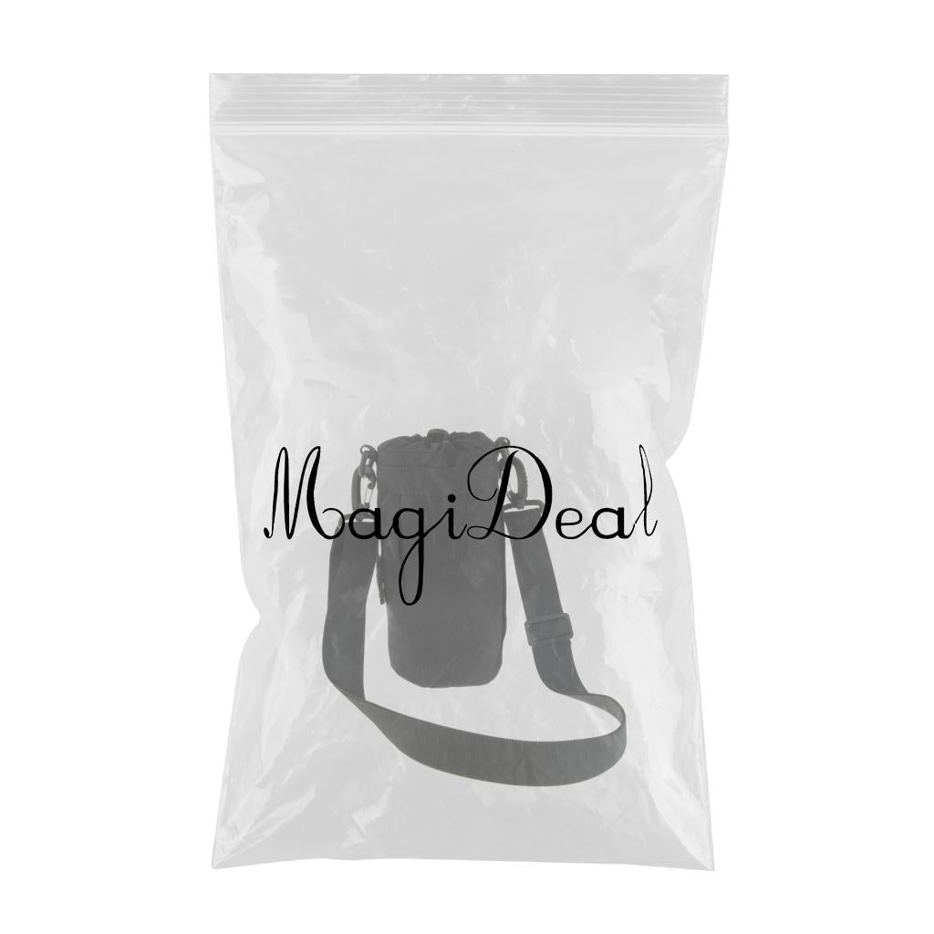 Maxbell 1.5L Water Bottle Holder Carrier Pouch Sleeve Bag Camping Hiking Black
