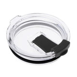Maxbell Tumbler Replacement Lids, Spill Proof and Splash Resistant Lid for Cup 20oz Black