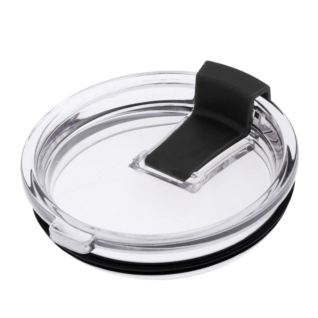 Max Tumbler Replacement Lids, Spill Proof and Splash Resistant Lid for Cup 30oz Black
