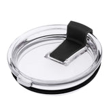 Max Tumbler Replacement Lids, Spill Proof and Splash Resistant Lid for Cup 30oz Black