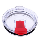 Maxbell Tumbler Replacement Lids, Spill Proof and Splash Resistant Lid for Cup 20oz Red