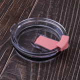 Maxbell Tumbler Replacement Lids, Spill Proof and Splash Resistant Lid for Cup 20oz Pink