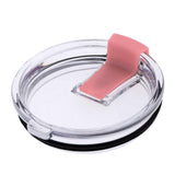 Maxbell Tumbler Replacement Lids, Spill Proof and Splash Resistant Lid for Cup 30oz Pink