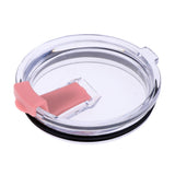 Maxbell Tumbler Replacement Lids, Spill Proof and Splash Resistant Lid for Cup 30oz Pink