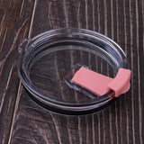 Maxbell Tumbler Replacement Lids, Spill Proof and Splash Resistant Lid for Cup 30oz Pink