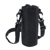 Maxbell Oxford Sports Water Bottle Sleeve Holder Bag Shoulder Strap Pouch 8.5x26cm