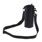 Maxbell Oxford Sports Water Bottle Sleeve Holder Bag Shoulder Strap Pouch 8.5x26cm