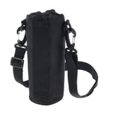Maxbell Oxford Sports Water Bottle Sleeve Holder Bag Shoulder Strap Pouch 8.5x26cm