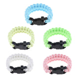 Maxbell Outdoor Camping Hiking Survival Rope Paracord Bracelet with Buckle yellow