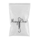 Maxbell Paracord Keychain Carabiner Survival Tool with Carabiner Black