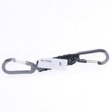 Maxbell Paracord Keychain Carabiner Survival Tool with Carabiner Black