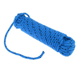 Maxbell 20m High Strength Braided Rope Outdoor Climbing Emergency Rescue sky blue