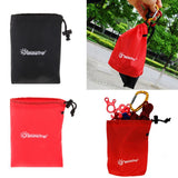Maxbell Waterproof Camping Storage Bag Drawstring Sack Pouch Travel Organizer Pack Black