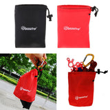 Maxbell Waterproof Camping Storage Bag Drawstring Sack Pouch Travel Organizer Pack Black