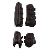 Maxbell Horse Leg Boots Hind Front Leg Tendon Protect Wraps Cover Equestrian Wear Front Leg