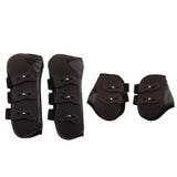 Maxbell Horse Leg Boots Hind Front Leg Tendon Protect Wraps Cover Equestrian Wear Front Leg