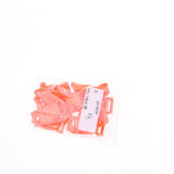 Maxbell 10 PCS Emergency Whistle Buckle for Outdoor Camping Paracord Bracelet Orange