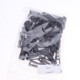 Maxbell 50pcs Plastic Belt Loop Keeper Loop Buckles Belt Harness Backpack Straps 32mm
