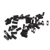 Maxbell 50pcs Plastic Belt Loop Keeper Loop Buckles Belt Harness Backpack Straps 32mm
