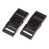 Maxbell 10pcs Plastic Release Buckle for Paracord Bracelet Backpack Webbing Strap 70x30mm