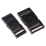 Maxbell 10pcs Plastic Release Buckle for Paracord Bracelet Backpack Webbing Strap 70x30mm
