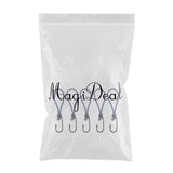 Maxbell 5 Pcs Bungee Hook Tie - Tarpaulin Elastic Stretch Cord Straps with Hook 6mm