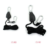 Maxbell Guy Line Runner Camping Tent Awning Rope Pulley Ratchet Hangers Tensioner S