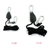 Maxbell Guy Line Runner Camping Tent Awning Rope Pulley Ratchet Hangers Tensioner L