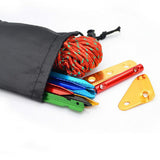 Max Tent Stake Bag Mountain Travel Kit Drawstring Storage Bags  27cm