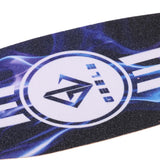 Maxbell Pro 22inch Fish Board Sandpaper Skateboard Griptape Deck Sticker Flame