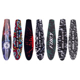 Maxbell Pro 22inch Fish Board Sandpaper Skateboard Griptape Deck Sticker Flame
